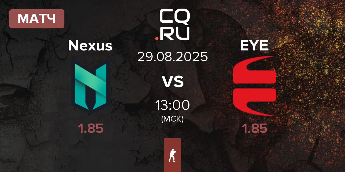 Матч Nexus Gaming Nexus vs EYEBALLERS EYE | 29.08