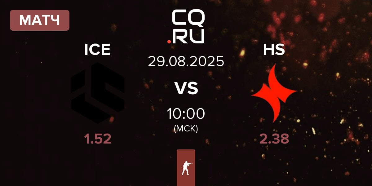 Матч Inner Circle Esports ICE vs HyperSpirit HS | 29.08