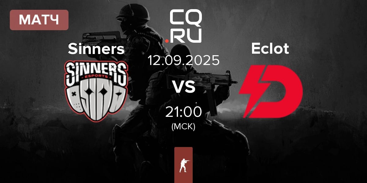 Матч Sinners Esports Sinners vs Dynamo Eclot Eclot | 12.09