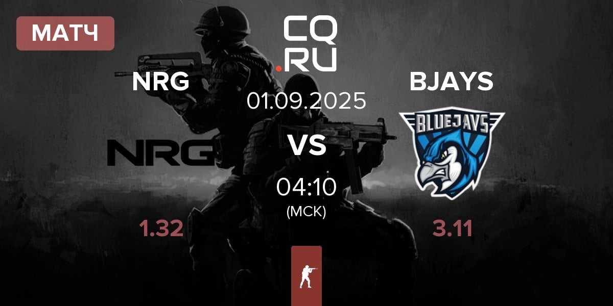 Матч NRG Esports NRG vs BLUEJAYS BJAYS | 01.09