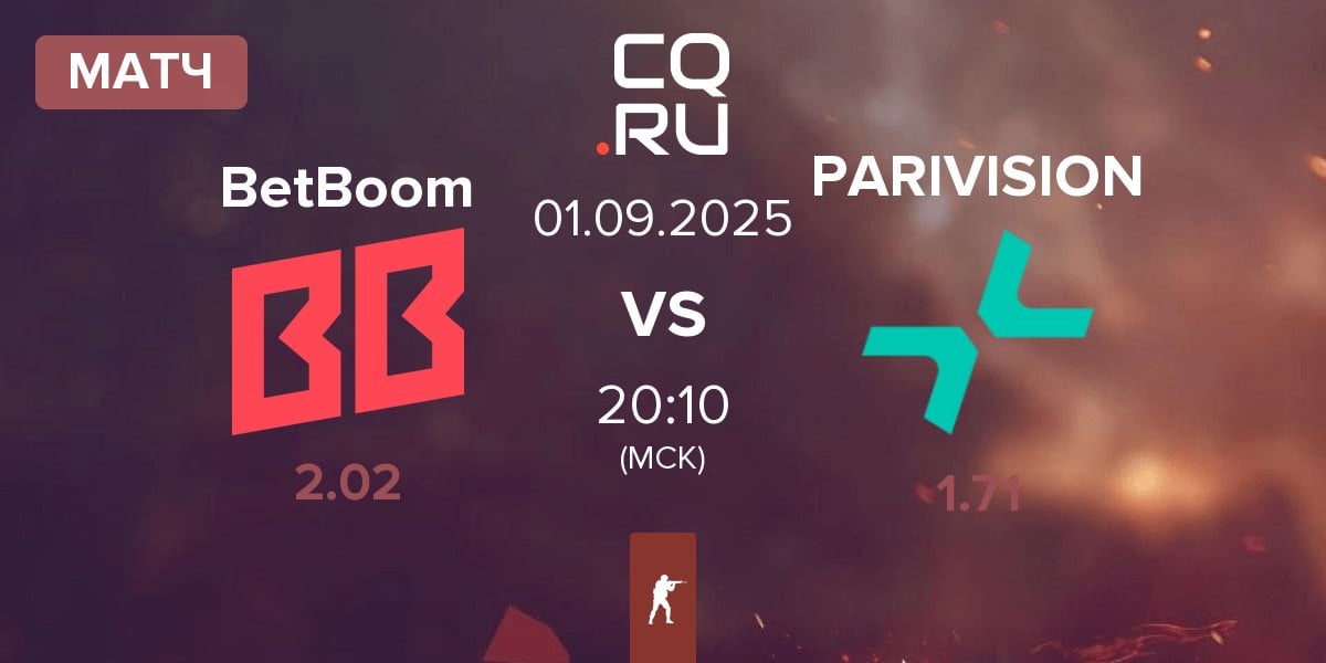 Матч BetBoom vs PARIVISION | 01.09