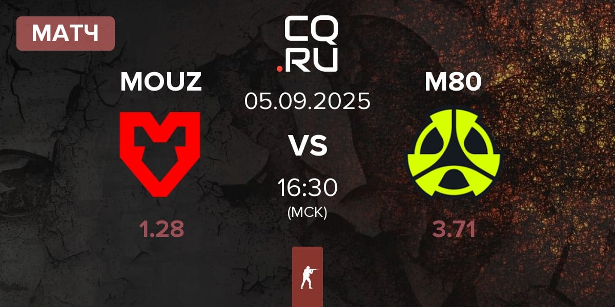 Матч MOUZ vs M80 | 05.09