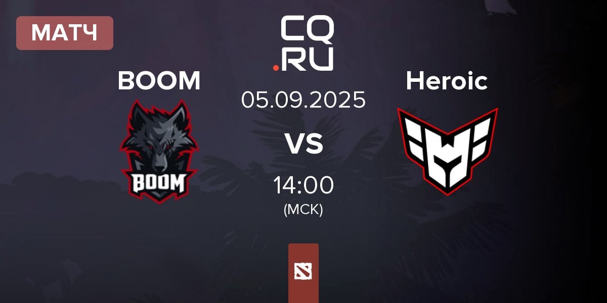 Матч BOOM Esports BOOM vs Heroic | 05.09