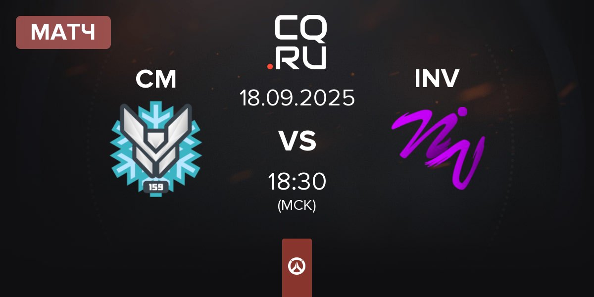 Матч Cold Metal CM vs INVADERS INV | 18.09