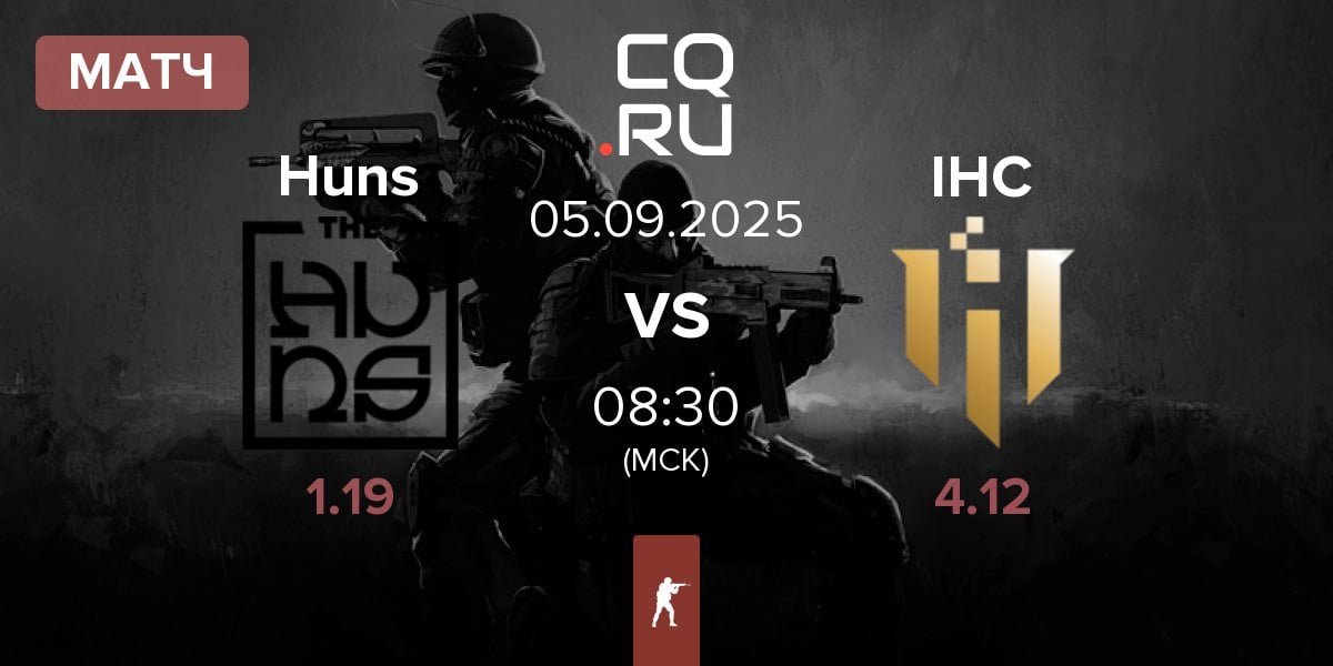 Матч The Huns Huns vs IHC Esports IHC | 05.09