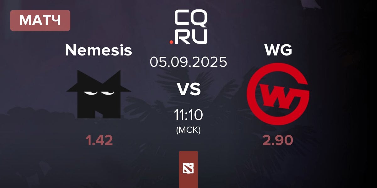 Матч Team Nemesis Nemesis vs Wildcard Gaming WG | 05.09