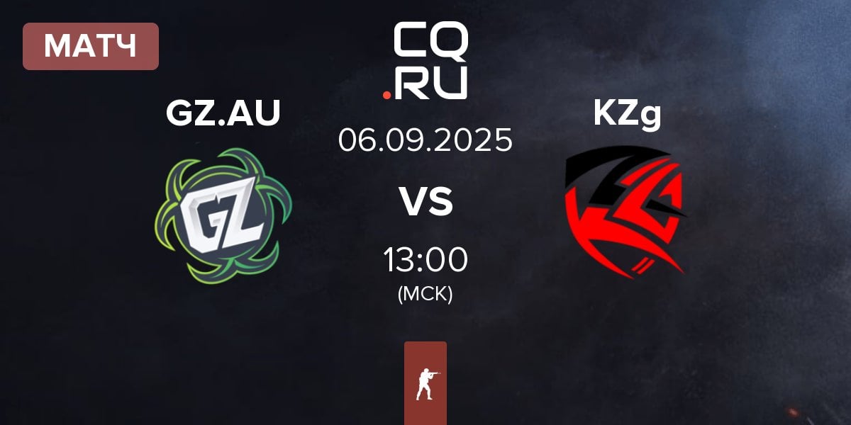 Матч Ground Zero.AU GZ.AU vs KZG KZg | 06.09