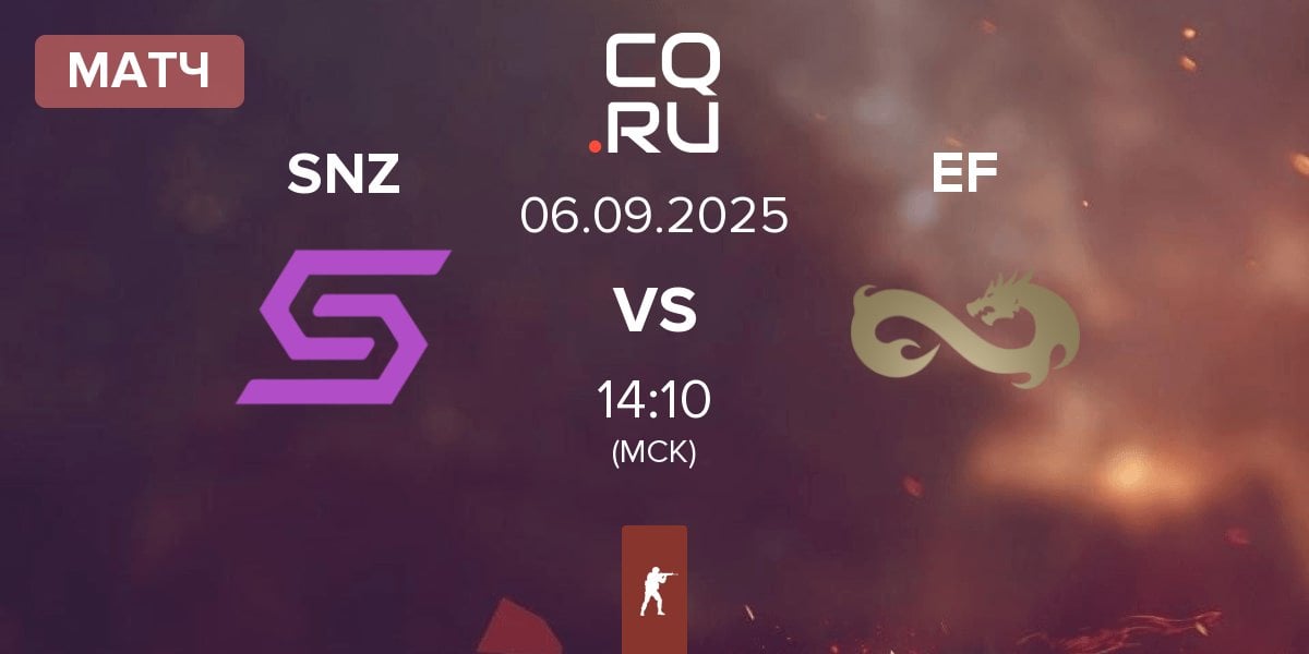 Матч SENZA Esports SNZ vs Eternal Fire EF | 06.09