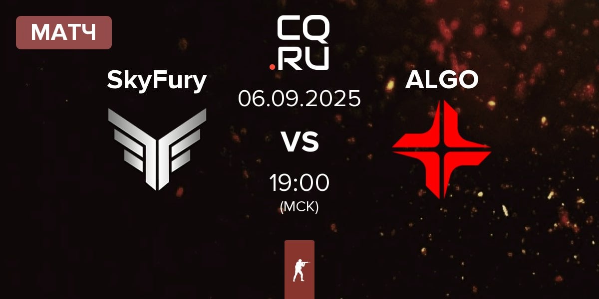 Матч SkyFury vs ALGO Esports ALGO | 06.09