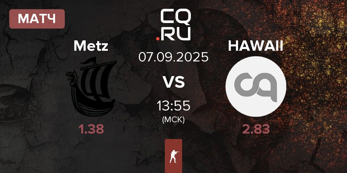 Матч Metizport Metz vs HAWAII | 07.09