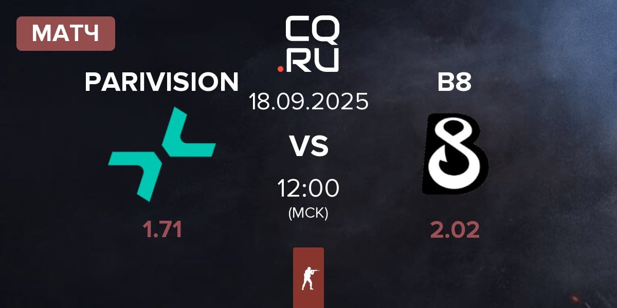 Матч PARIVISION vs B8 | 18.09