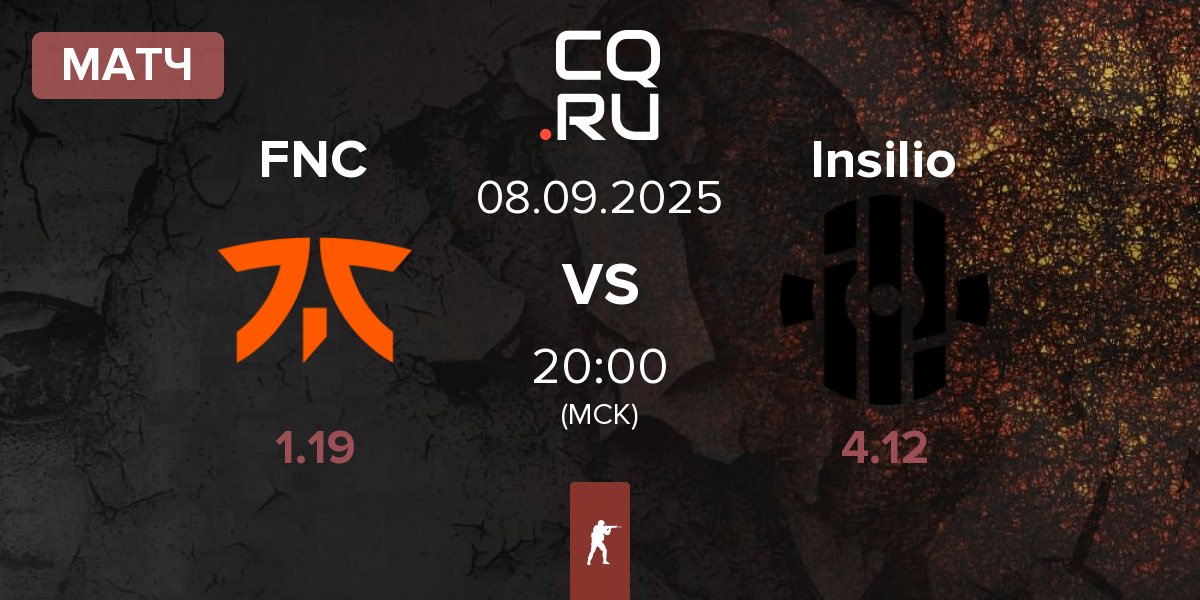 Матч Fnatic FNC vs Insilio | 08.09