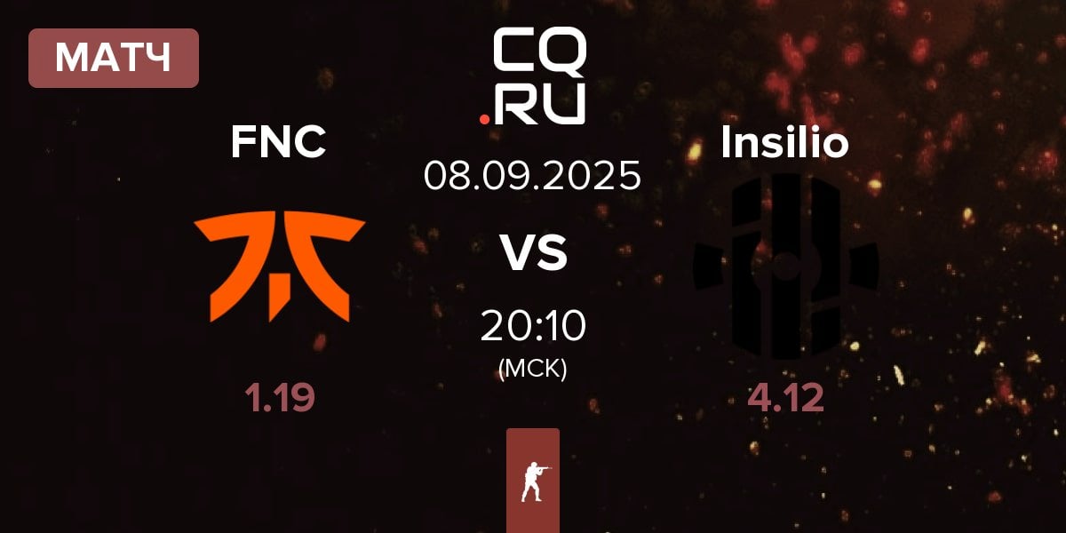 Матч Fnatic FNC vs Insilio | 08.09