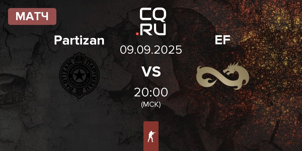 Матч Partizan Esports Partizan vs Eternal Fire EF | 09.09