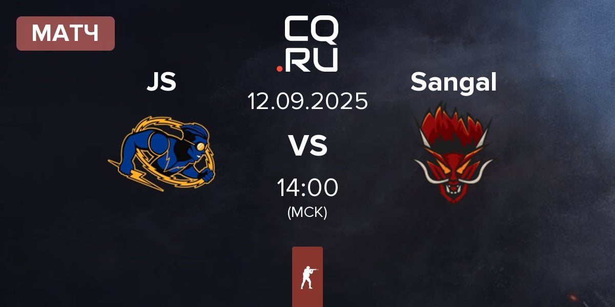 Матч Johnny Speeds JS vs Sangal Esports Sangal | 12.09
