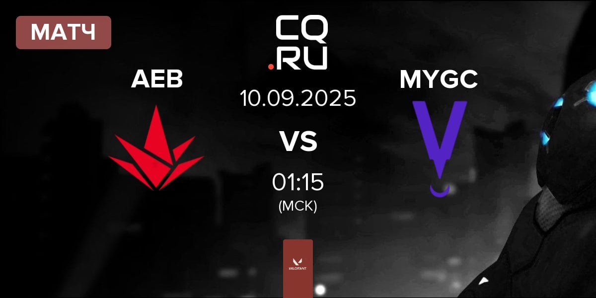 Матч Akave Esports Black AEB vs MYVRA GC MYGC | 10.09
