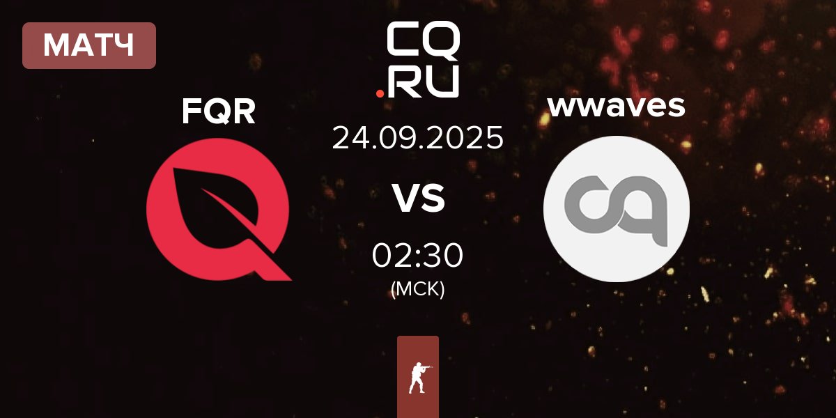 Матч FlyQuest RED FQR vs wwaves | 24.09