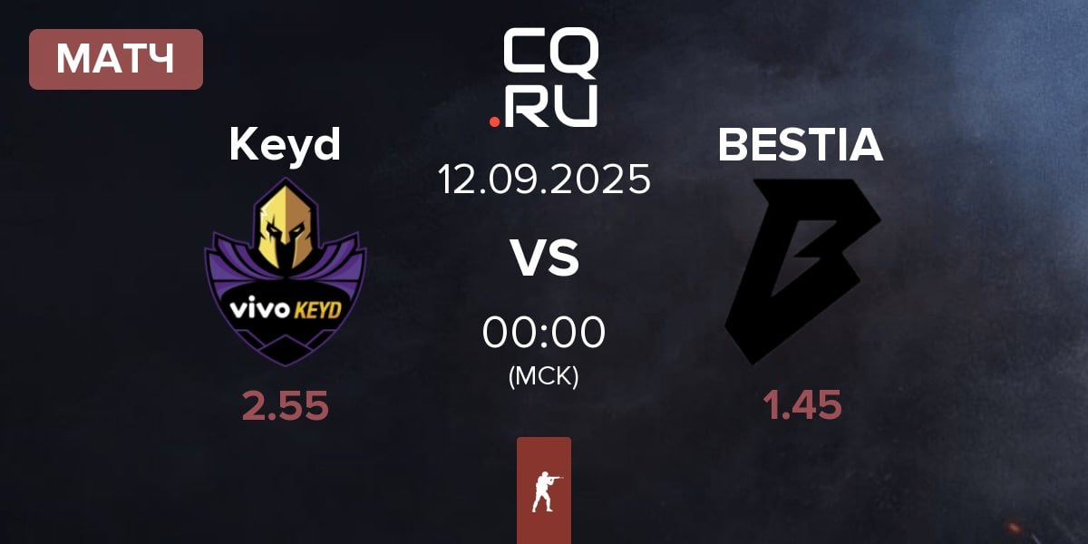 Матч Keyd Stars Keyd vs BESTIA | 12.09