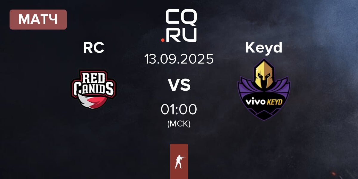 Матч Red Canids RC vs Keyd Stars Keyd | 13.09