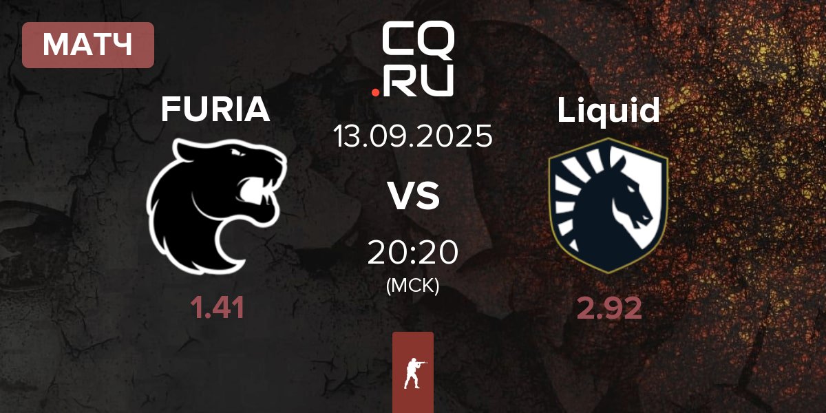 Матч FURIA Esports FURIA vs Team Liquid Liquid | 13.09