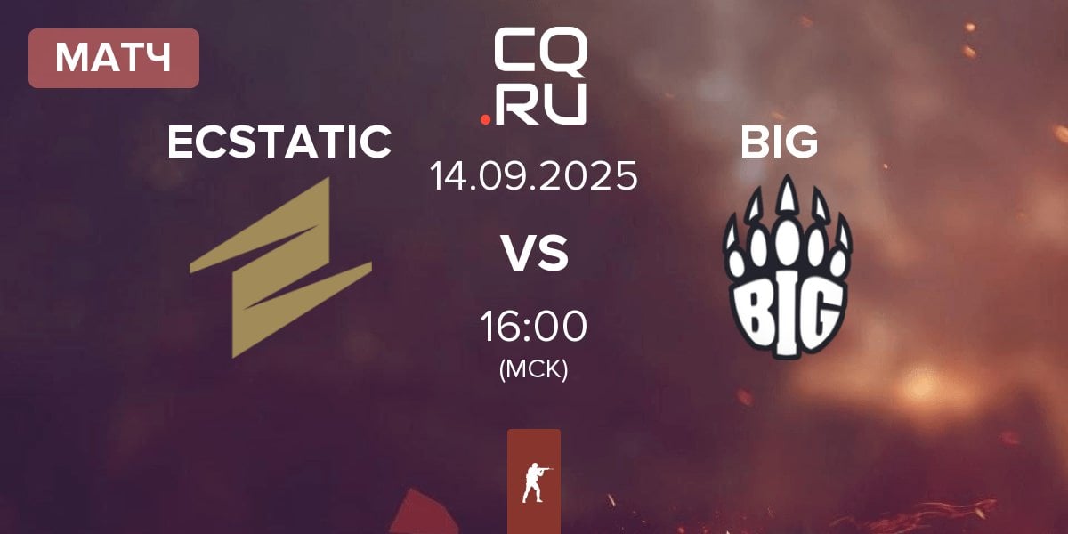 Матч ECSTATIC vs BIG BIG | 14.09