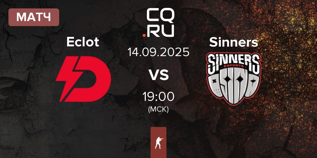 Матч Dynamo Eclot Eclot vs Sinners Esports Sinners | 14.09