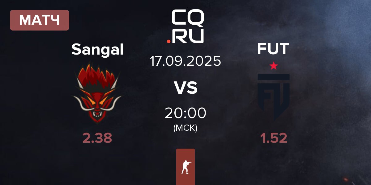 Матч Sangal Esports Sangal vs FUT Esports FUT | 17.09