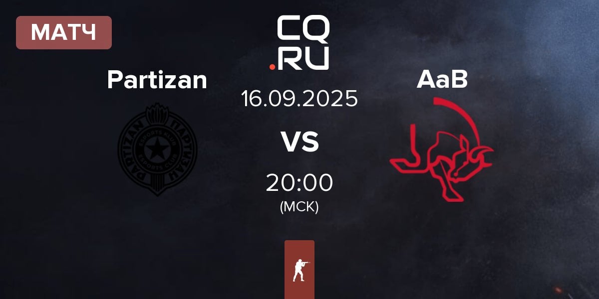 Матч Partizan Esports Partizan vs AaB esport AaB | 16.09