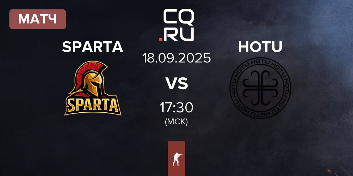 Матч SPARTA Esports SPARTA vs HOTU | 18.09