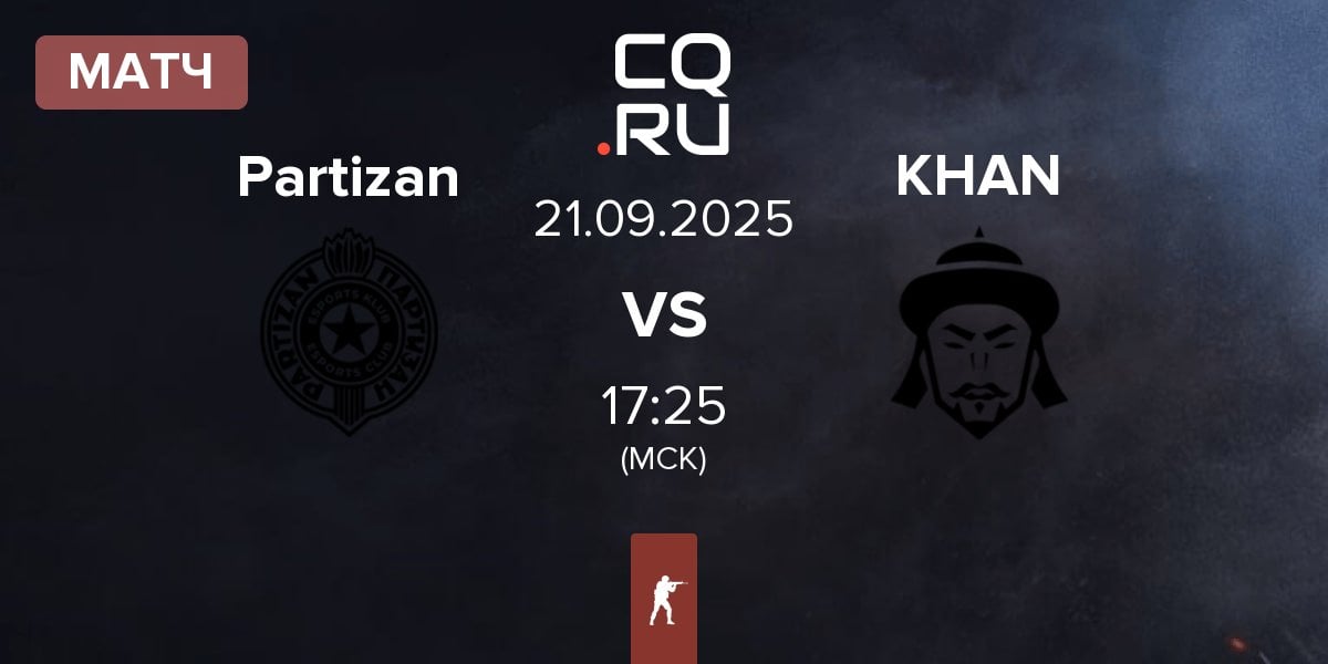 Матч Partizan Esports Partizan vs KHAN | 21.09