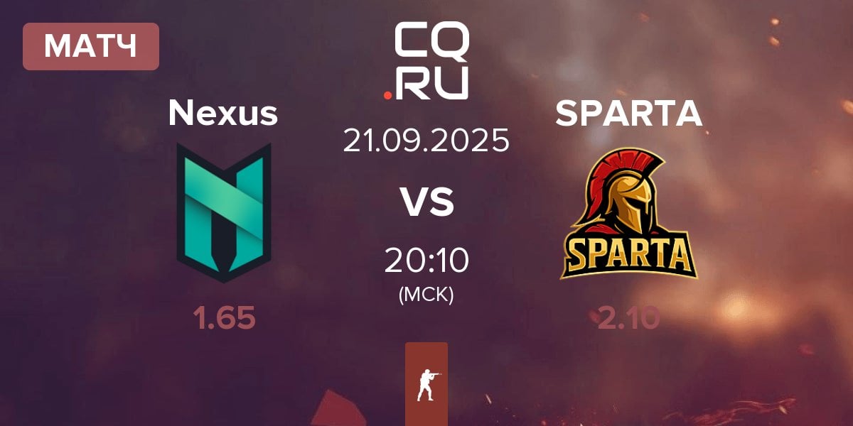 Матч Nexus Gaming Nexus vs SPARTA Esports SPARTA | 21.09
