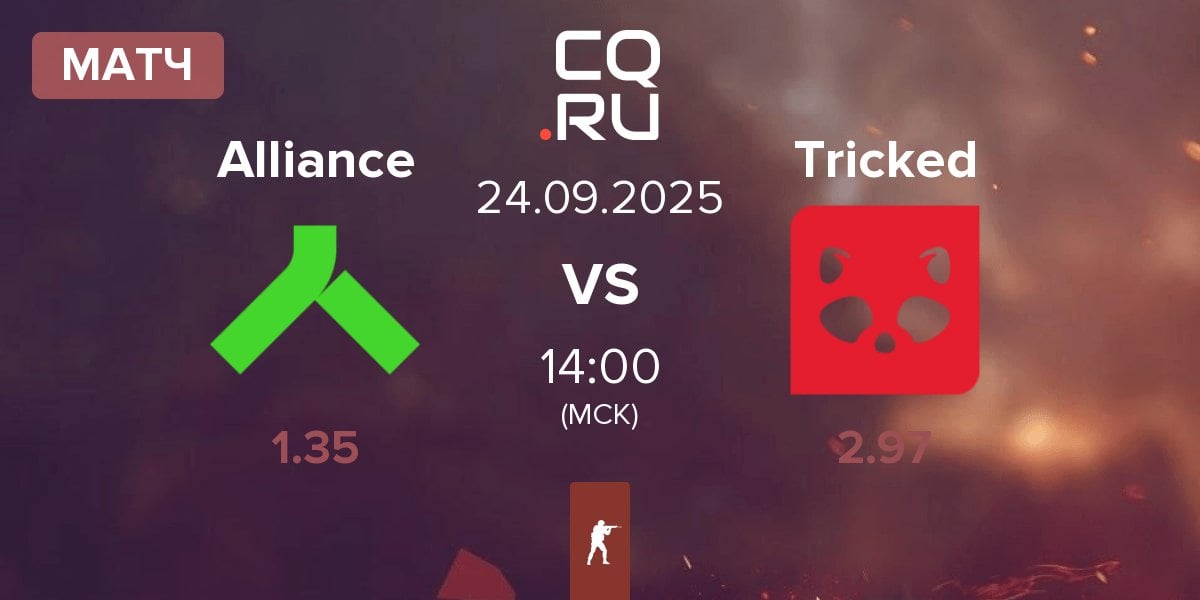 Матч Alliance vs Tricked eSports Tricked | 24.09