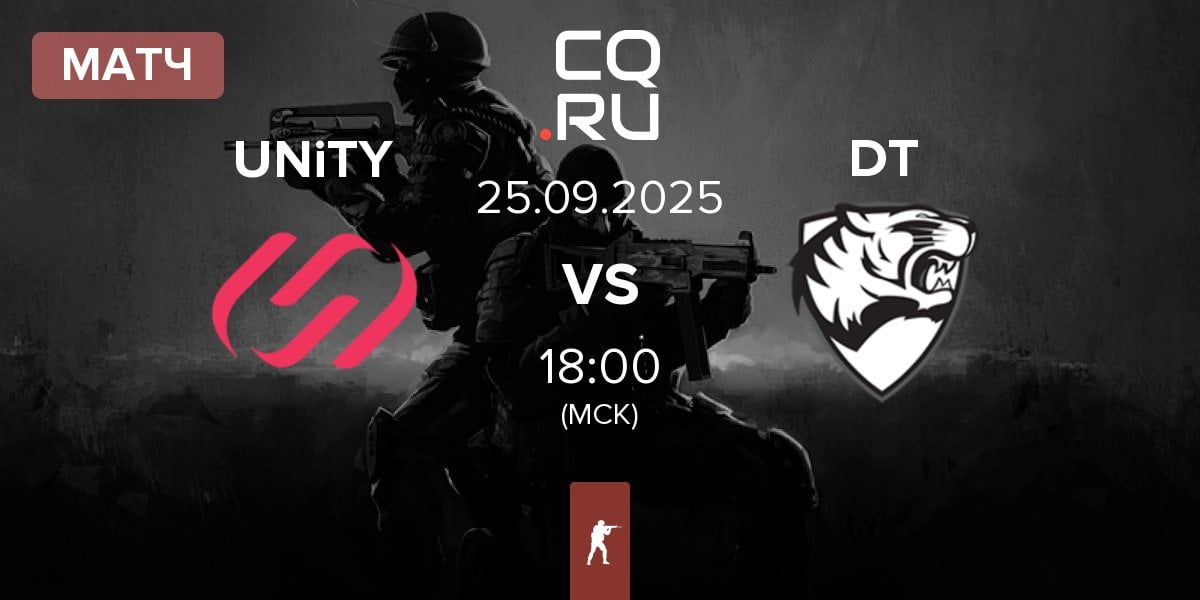 Матч UNiTY Esports UNiTY vs Dark Tigers DT | 25.09