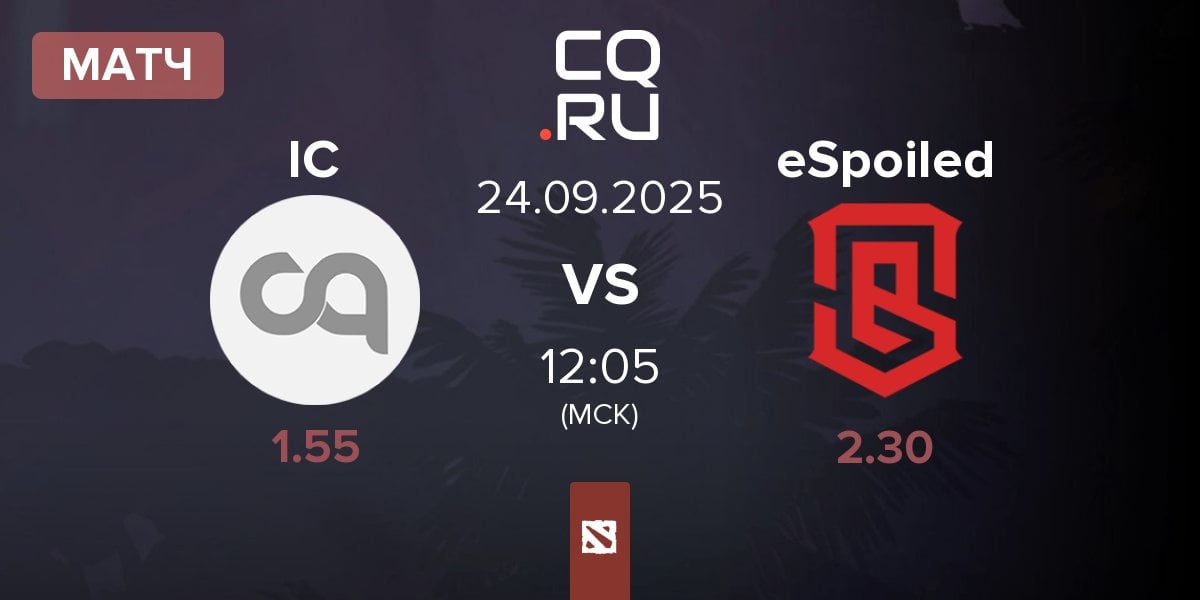 Матч Inner Circle IC vs eSpoiled | 24.09