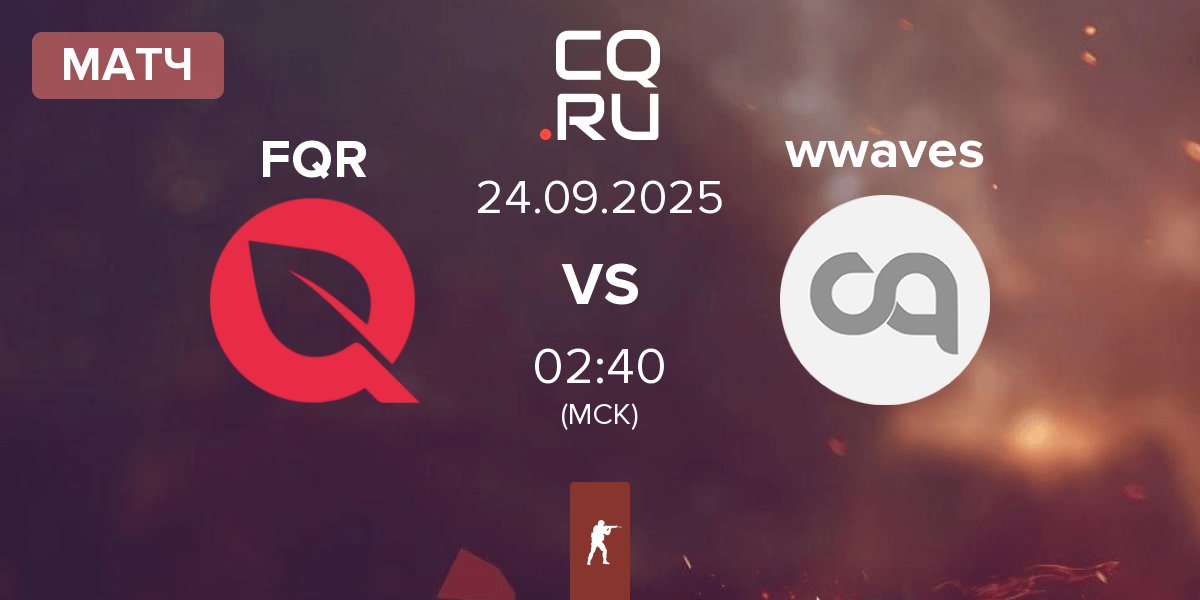 Матч FlyQuest RED FQR vs wwaves | 24.09