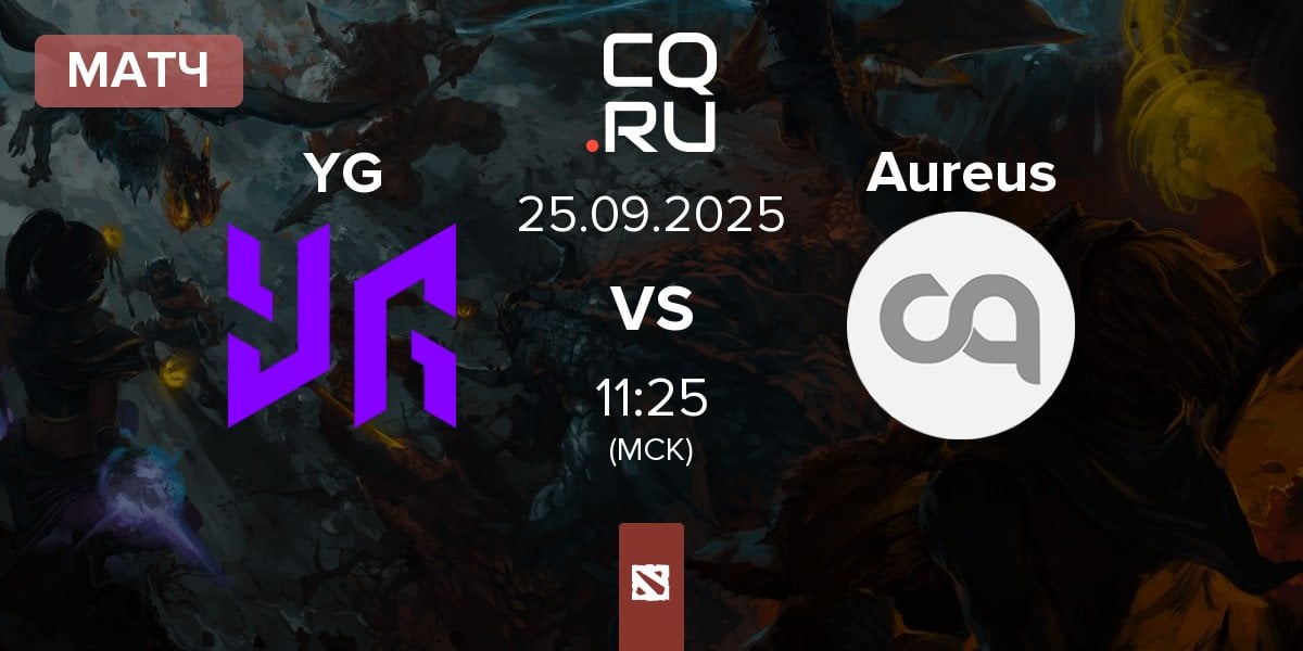 Матч Yangon Galacticos YG vs Team Aureus Aureus | 25.09