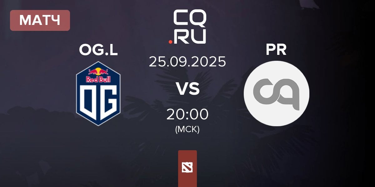 Матч OG.LATAM OG.L vs Peru Rejects PR | 25.09