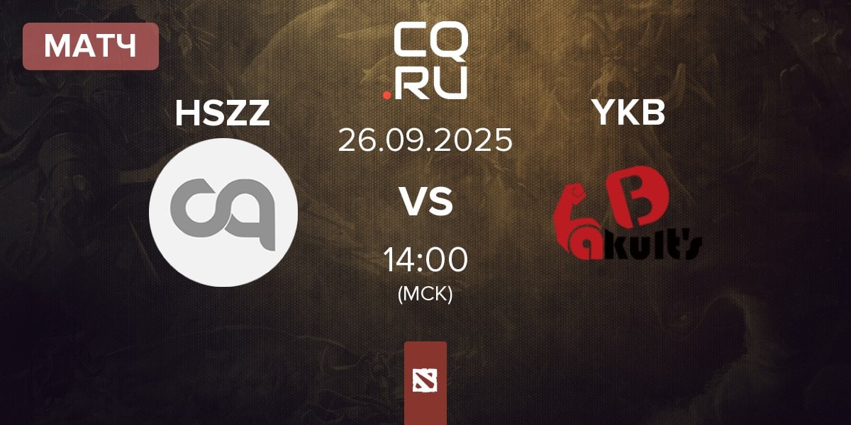 Матч Hong shi zhang zui HSZZ vs Yakutou Brothers YKB | 26.09