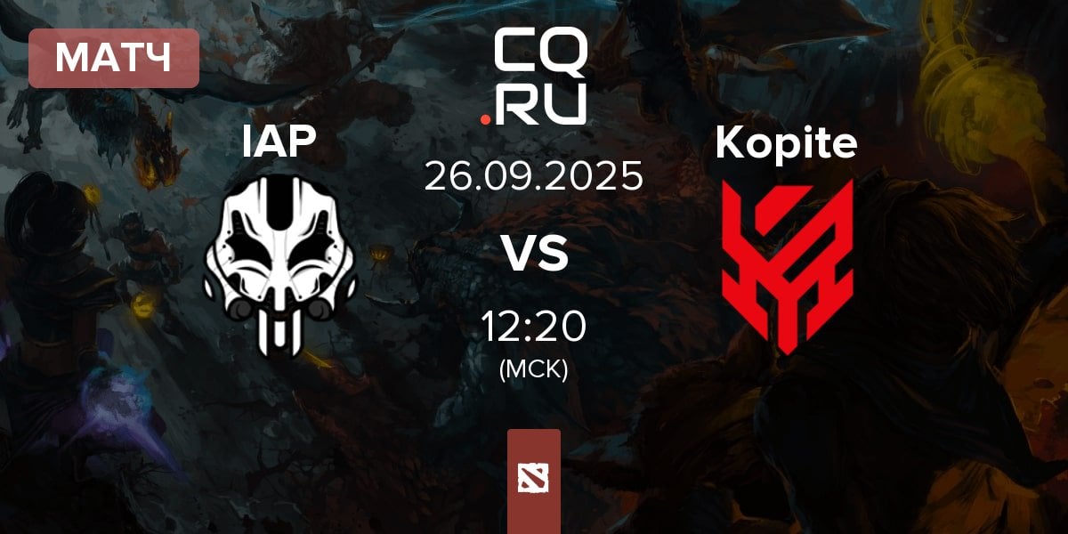 Матч InterActive Philippines IAP vs Kopite | 26.09