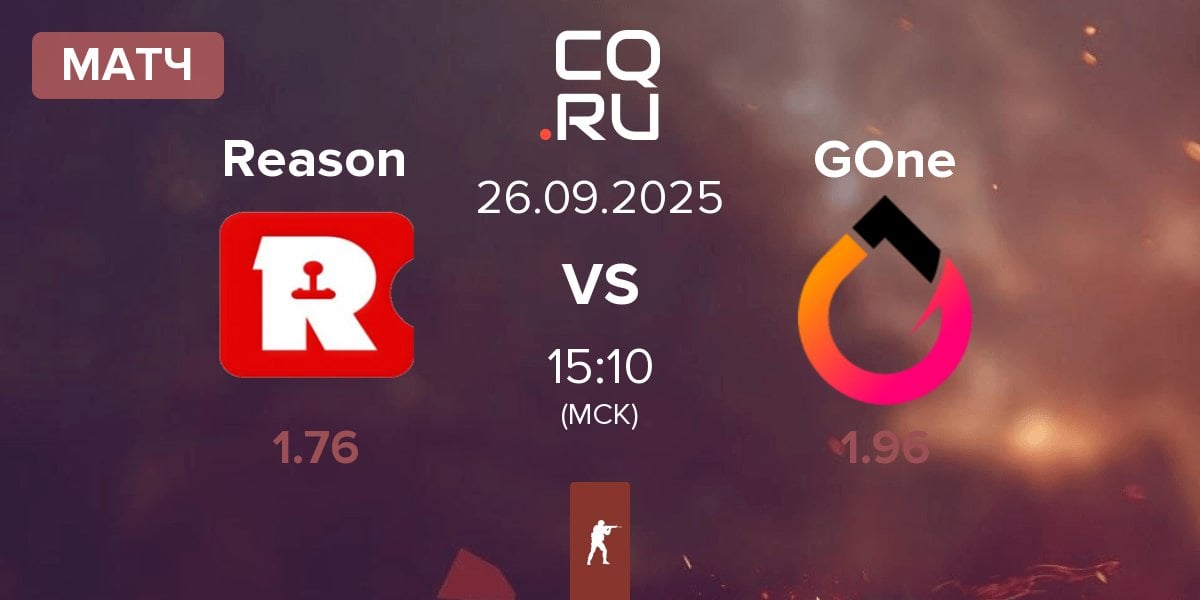 Матч Reason Gaming Reason vs GenOne GOne | 26.09