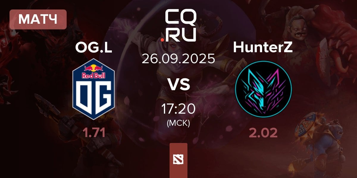 Матч OG.LATAM OG.L vs HunterZ | 26.09