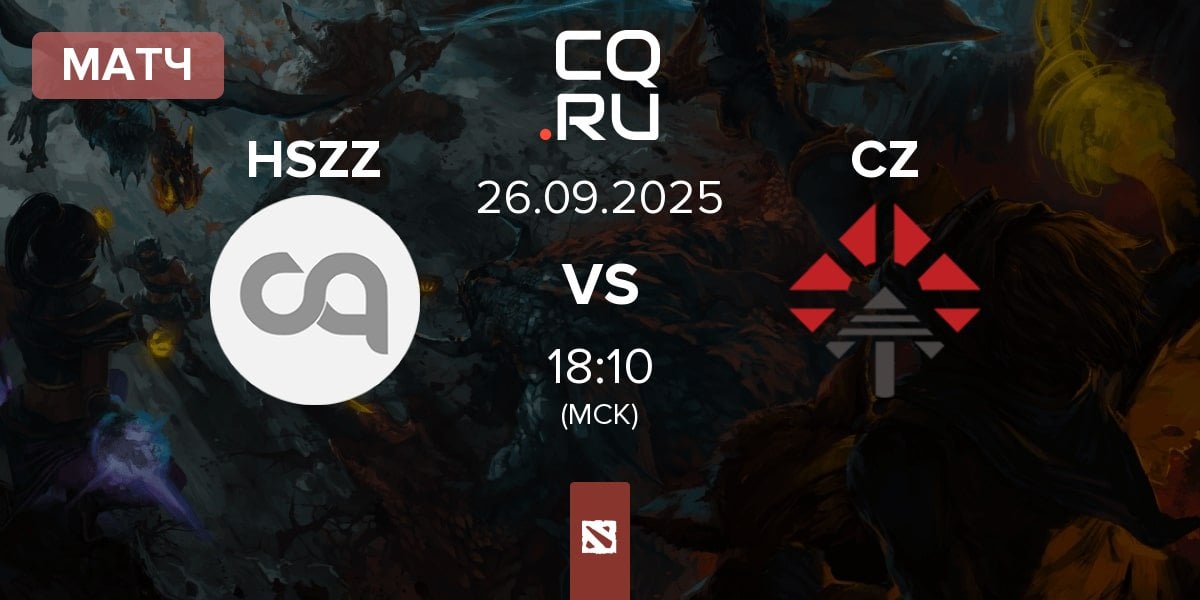 Матч Hong shi zhang zui HSZZ vs Cloud Rising CR | 26.09