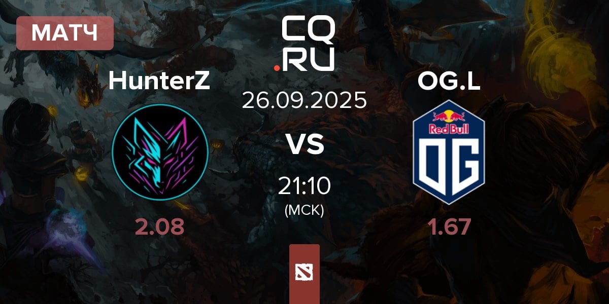Матч HunterZ vs OG.LATAM OG.L | 26.09