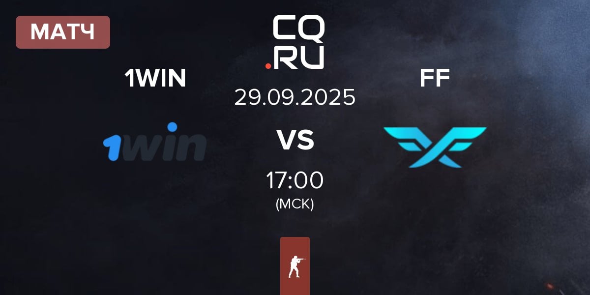 Матч 1win Team 1WIN vs Fire Flux Esports FF | 29.09