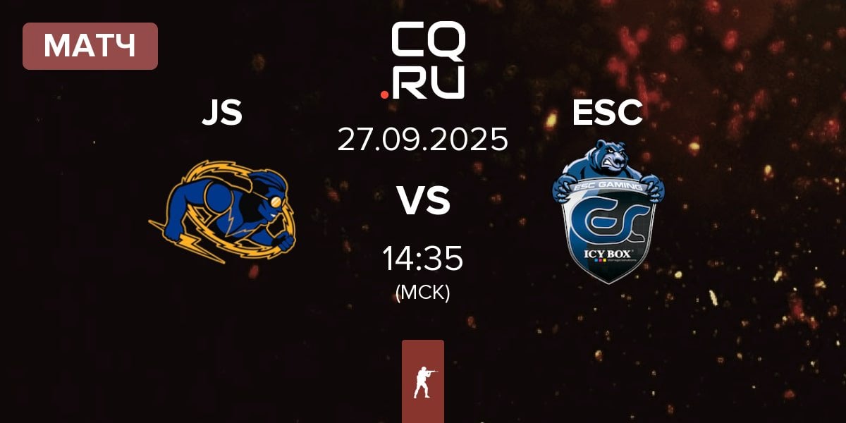 Матч Johnny Speeds JS vs ESC Gaming ESC | 27.09