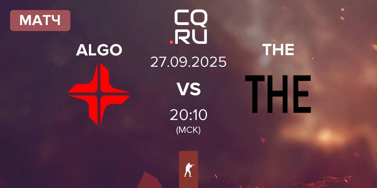 Матч ALGO Esports ALGO vs THE | 27.09