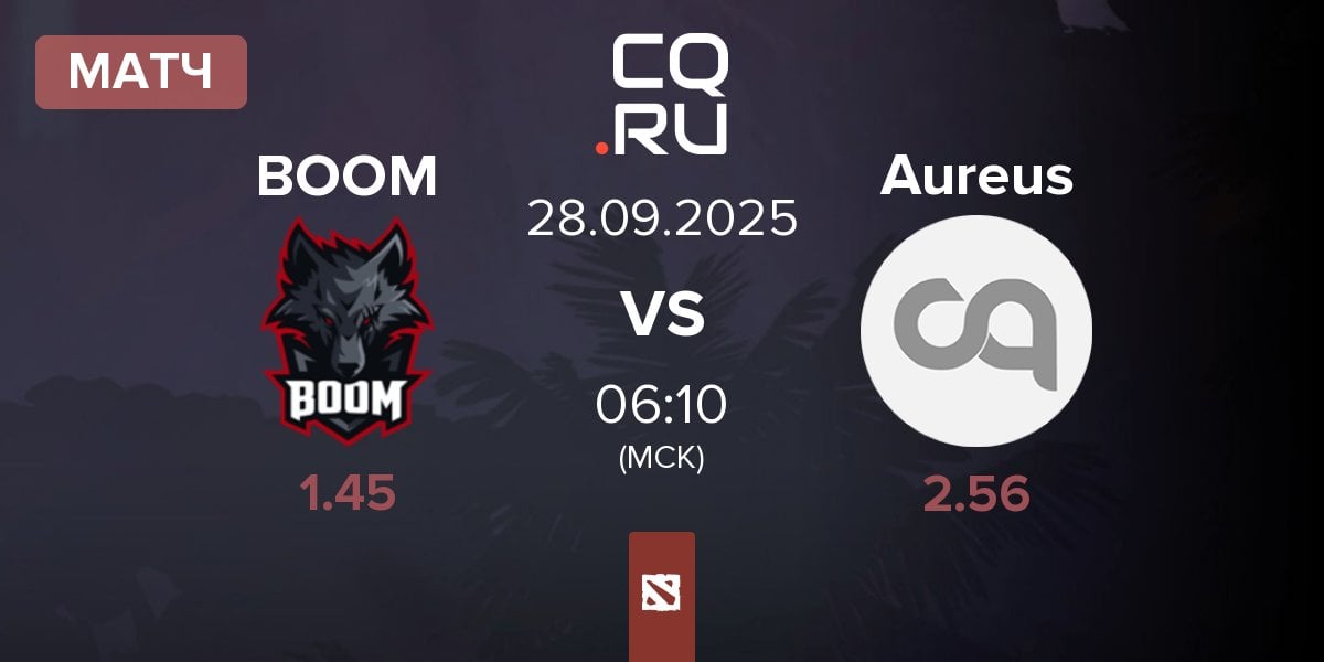 Матч BOOM Esports BOOM vs Team Aureus Aureus | 28.09