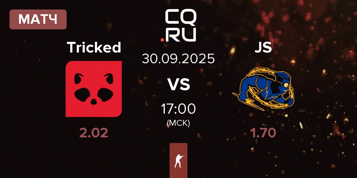 Матч Tricked eSports Tricked vs Johnny Speeds JS | 30.09