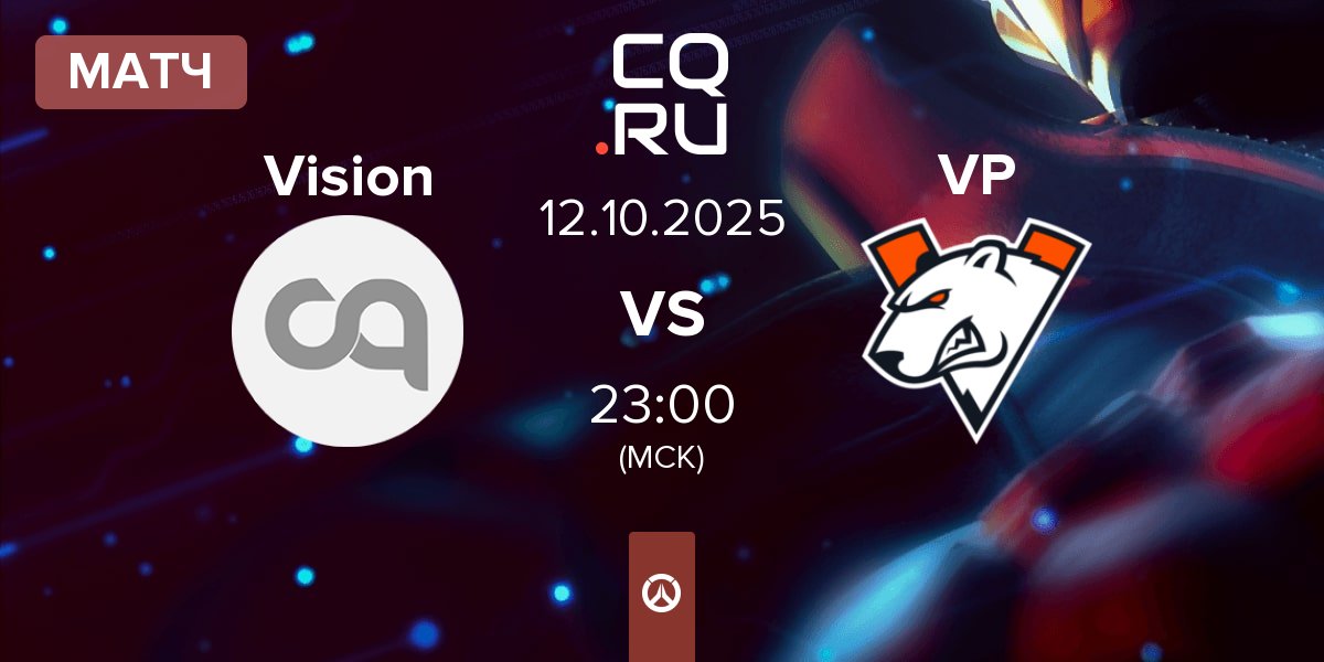 Матч Team Vision Vision vs Virtus.pro VP | 12.10
