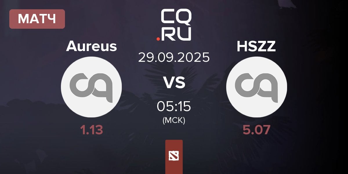 Матч Team Aureus Aureus vs Hong shi zhang zui HSZZ | 29.09